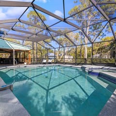 Vero Beach Pool Retreat w/ Screened Lanai & Game